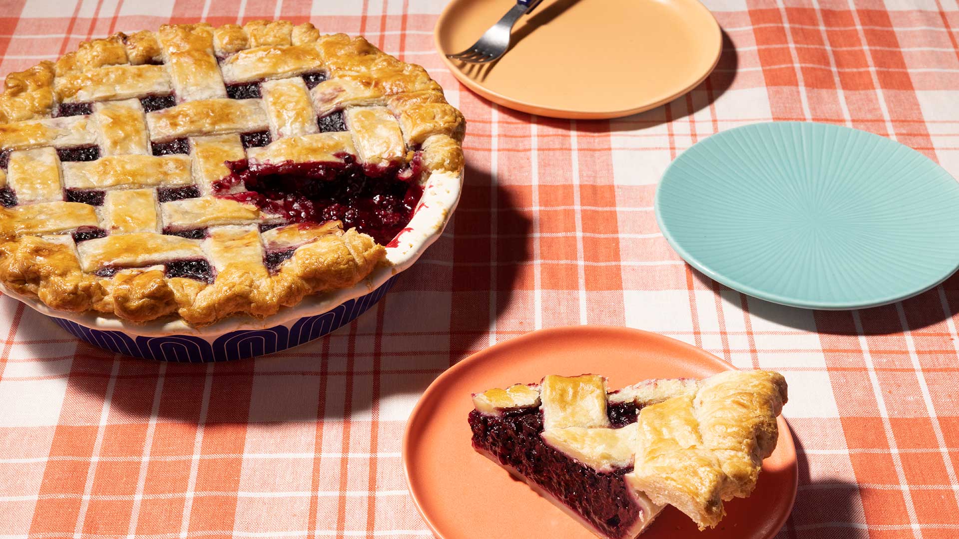 Block Party Blackberry Pie